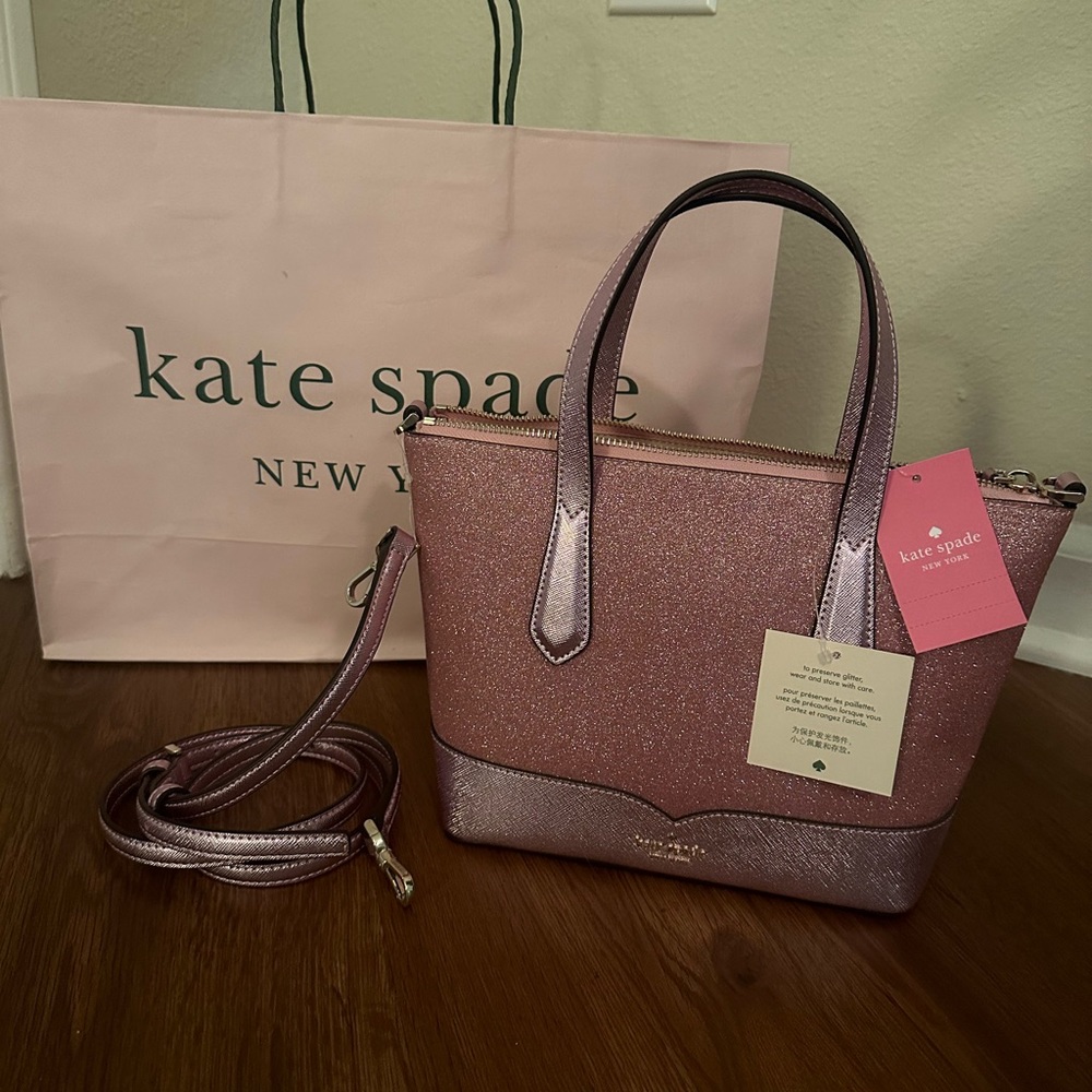 Kate Spade Rose pink small tote